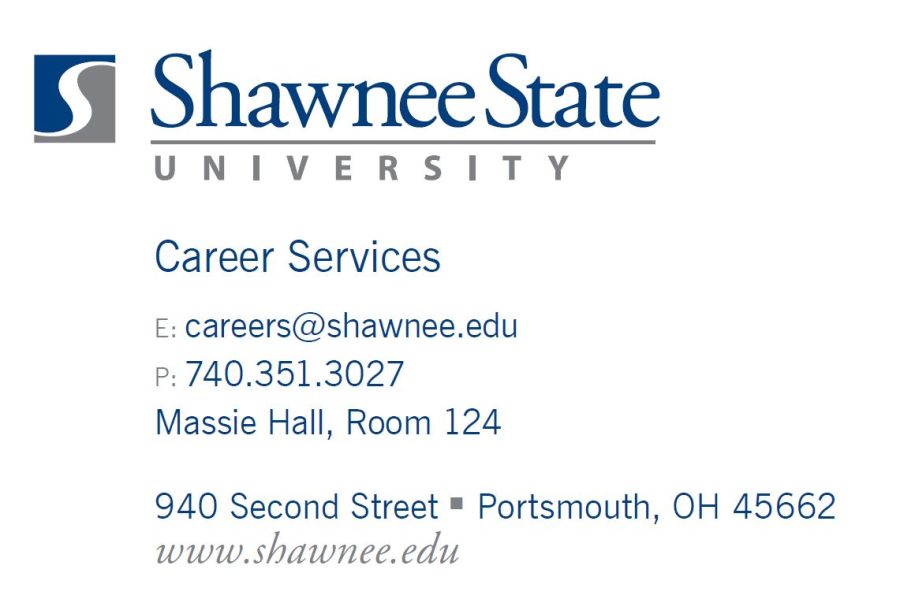 Contact information for Career Services. Use this if you have any questions regarding events related to careers.