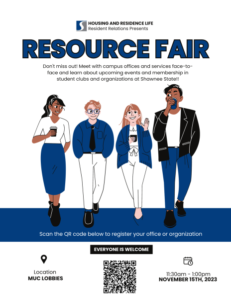 Flyer for the Resource Fair