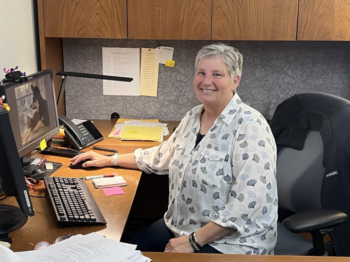 Professor Ann Linden is the chair of the English and humanities department at SSU and oversees the university's public speaking courses.