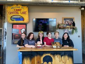 Employees at Deadbolt (left to right): Kady Wamsley, Hope Jenkins, Savanna Nell, Anna Lovins, Madeline Veach and Kelsie Stewart
Not pictured: Allyson Withers