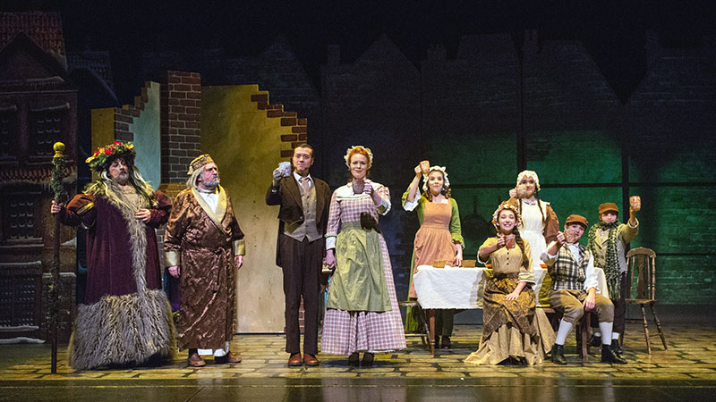 Actors perform in a previous production at the Vern Riffe Center for the Arts.