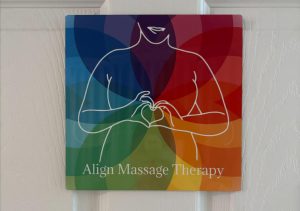 Sign for Align Massage Therapy